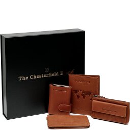 The Chesterfield Brand Kreditkartenetui 4-teiliges Geschenkset Leder 7 cm  Variante 2