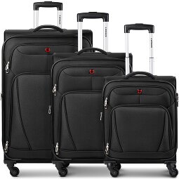 Wenger Beaumont 4 Rollen Kofferset 3-teilig mit Dehnfalte  Variante 1