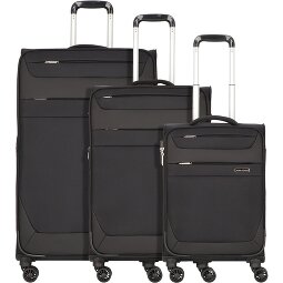 Worldpack Dublin 4 Rollen Kofferset 3-teilig mit Dehnfalte  Variante 4