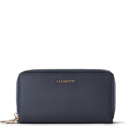 Lazarotti Bologna Leather XL Double Zip-Around Geldbörse RFID Leder 20 cm  Variante 7