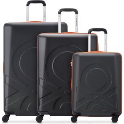 Delsey Paris x United Colors of Benetton Fabrica 4-Rollen Kofferset 3 tlg.  Variante 1