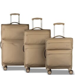 Worldpack Kyoto 4 Rollen Kofferset 3-teilig mit Dehnfalte  Variante 1