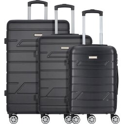 Nowi Bergamo 4 Rollen Kofferset 3-teilig  Variante 3