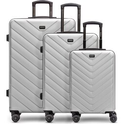 Redolz Essentials 07 3-SET 4 Rollen Kofferset 3-teilig  Variante 4