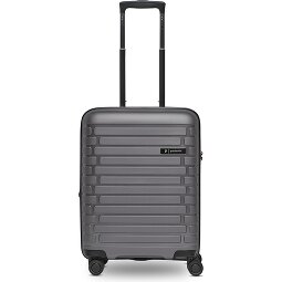 Pactastic Collection 04 THE CABIN + 4 Rollen Kabinentrolley S 55 cm mit Dehnfalte  Variante 1