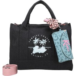 Fritzi aus Preußen Malibu Denim Limited Barbie Shopper Tasche 40 cm  Variante 1