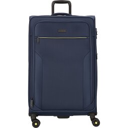d&n Travel Line 9704 4 Rollen Trolley L 78 cm mit Dehnfalte  Variante 2