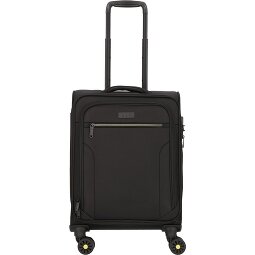 d&n Travel Line 9704 4 Rollen Kabinentrolley S 55 cm mit Dehnfalte  Variante 1