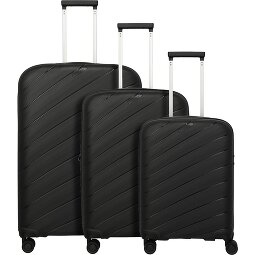 Travelite Burano 4 Rollen Kofferset 3-teilig mit Dehnfalte  Variante 3