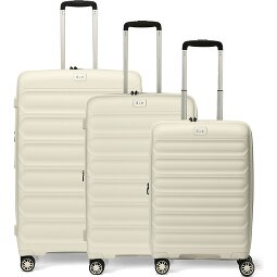d&n Travel Line 4700 4 Rollen Kofferset 3-teilig mit Dehnfalte  Variante 2