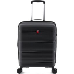 Gladiator 0800 4 Rollen Kabinentrolley 55 cm mit Dehnfalte  Variante 2