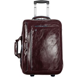Piquadro Blue Square 2 Rollen Businesstrolley Leder 51 cm Laptopfach  Variante 1