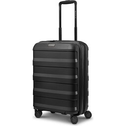 Redolz Pro PP 4 Rollen Kabinentrolley 55 cm mit Dehnfalte  Variante 1