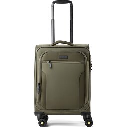 d&n Travel Line 9704 4 Rollen Kabinentrolley S 55 cm mit Dehnfalte  Variante 4