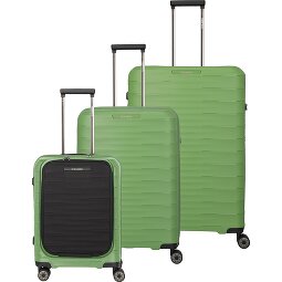 Travelite Mooby 4 Rollen Kofferset 3-teilig mit Dehnfalte  Variante 1