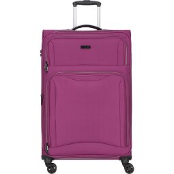 d&n Travel Line 9204 4 Rollen Trolley L 76 cm mit Dehnfalte  Variante 3