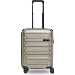 Pactastic Collection 04 THE CABIN + 4 Rollen Kabinentrolley S 55 cm mit Dehnfalte  Variante 2