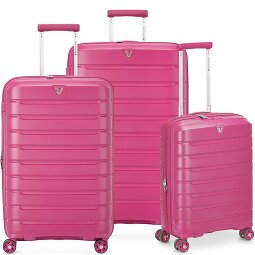 Roncato B-Flying Move 4 Rollen Kofferset 3-teilig mit Dehnfalte  Variante 10