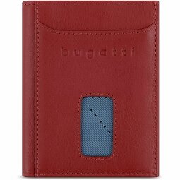 bugatti Secure Slim Kreditkartenetui RFID Schutz Leder 8 cm  Variante 2