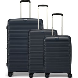 d&n Travel Line 4700 4 Rollen Kofferset 3-teilig mit Dehnfalte  Variante 2