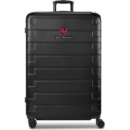 Tonino Lamborghini Milano 4-Rollen Trolley XL 83 cm Sondergrösse mit Dehnfalte  Variante 1