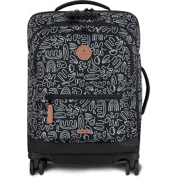 Cabaia Soft Suitcase Small 4 Rollen Kabinentrolley S 55 cm Laptopfach  Variante 1