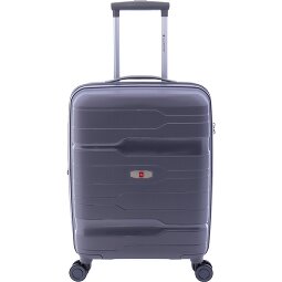 Gladiator 3800 4 Rollen Kabinentrolley 55 cm mit Dehnfalte  Variante 6