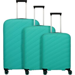 Travelite Burano 4 Rollen Kofferset 3-teilig mit Dehnfalte  Variante 2