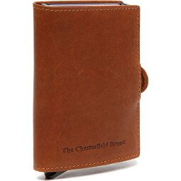 The Chesterfield Brand Lagos Kreditkartenetui RFID Schutz Leder 6.5 cm  Variante 3