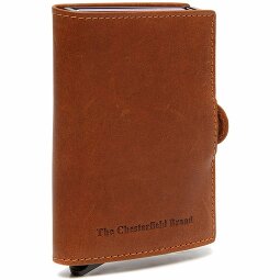The Chesterfield Brand Lagos Kreditkartenetui RFID Schutz Leder 6.5 cm  Variante 2