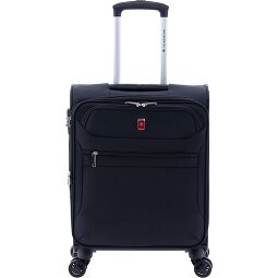 Gladiator 2000 4 Rollen Kabinentrolley 55 cm mit Dehnfalte  Variante 1