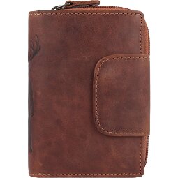 Jack Kinsky Monterey Geldbörse RFID Schutz Leder 10 cm  Variante 1