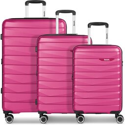 Bench Paris 4 Rollen Kofferset 3-teilig mit Dehnfalte  Variante 1