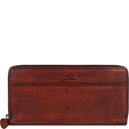 Greenburry Destressed Geldbörse RFID Schutz Leder 19 cm  Variante 4