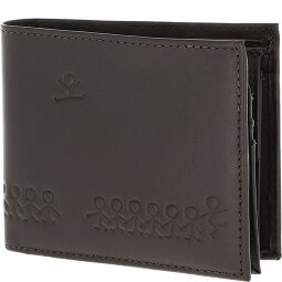 oxmox Leather Geldbörse RFID Schutz Leder 12 cm  Variante 11
