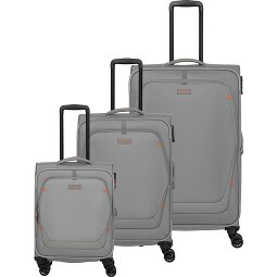 Travelite Umbria 4 Rollen Kofferset 3-teilig mit Dehnfalte  Variante 2