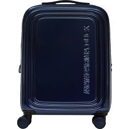 Mandarina Duck Logoduck + Metal 4 Rollen Trolley S 55 cm mit Dehnfalte  Variante 1