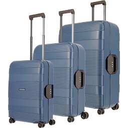 Travelite Korfu 4 Rollen Kofferset 3-teilig  Variante 1