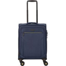 d&n Travel Line 9704 4 Rollen Kabinentrolley S 55 cm mit Dehnfalte  Variante 1