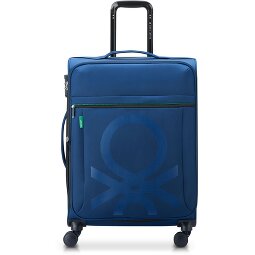 Delsey Paris x United Colors of Benetton Color Bock 4-Rollen Trolley 67 cm mit Dehnfalte  Variante 3