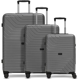 Redolz Essentials 05 3-SET 4 Rollen Kofferset 3-teilig  Variante 3