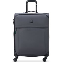Delsey Paris x United Colors of Benetton BE 4-Rollen Trolley 65 cm mit Dehnfalte  Variante 1