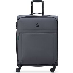 Delsey Paris x United Colors of Benetton BE 4-Rollen Trolley 65 cm mit Dehnfalte  Variante 1