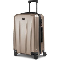 Police New York 4 Rollen Trolley M 62 cm mit Dehnfalte  Variante 2