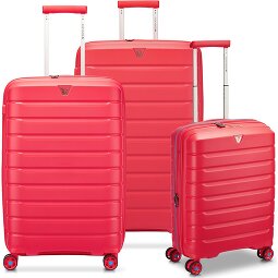 Roncato B-Flying Move 4 Rollen Kofferset 3-teilig mit Dehnfalte  Variante 15
