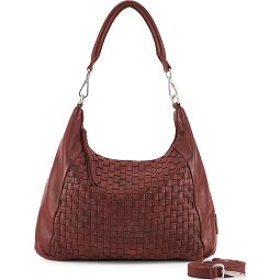 FredsBruder Calm Weave Schultertasche Leder 38 cm  Variante 3
