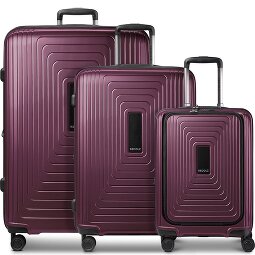 Redolz Essentials 14 4 Rollen Kofferset 3-teilig mit Dehnfalte  Variante 1