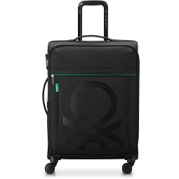 Delsey Paris x United Colors of Benetton Color Bock 4-Rollen Trolley 67 cm mit Dehnfalte  Variante 1