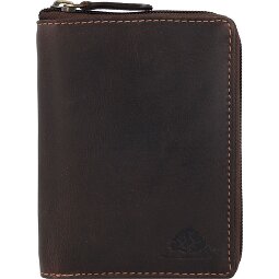 Greenburry Tornado Geldbörse RFID Schutz Leder 10 cm  Variante 2