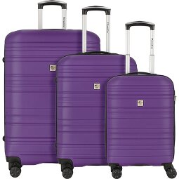 Check.In Paradise 4 Rollen Kofferset 3-teilig  Variante 1